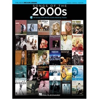 Songs Of The 2000s Piano/Vocal/Guitar Bk/Online Audio