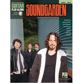 Soundgarden Guitar Play-Along Vol 182 Bk/Online Audio