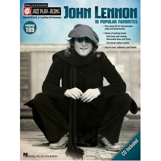 John Lennon Jazz Play-Along Vol 189 Bk/CD