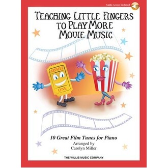 Teaching Little Fingers to Play More Movie Music Bk/Online Audio