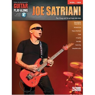 Joe Satriani Guitar Play-Along Vol 185 Bk/Online Audio