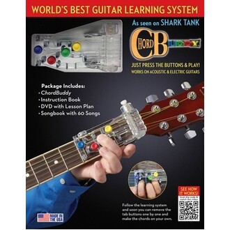 Chordbuddy Guitar Learning System w/Book/DVD Revised Edition