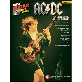 AC/DC Easy Guitar Play-Along Vol 13 Bk/Online Audio