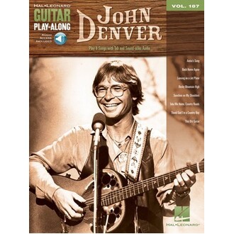 John Denver Guitar Play-Along Vol 187 Bk/Online Audio