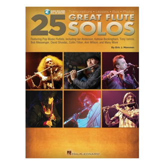 Hal Leonard 25 Great Flute Solos Bk/Ola