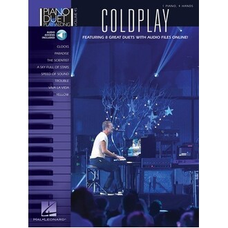 Coldplay Piano Duet Play-Along Bk/Online Audio