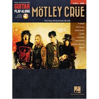 Motley Crue Guitar Play-Along Vol 188 Bk/Online Audio