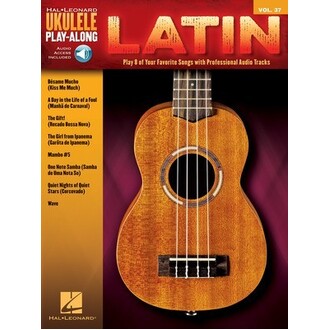 Latin Ukulele Play-Along Vol 37 Bk/Online Audio