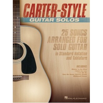 Carter-Style Guitar Solos (Tab/Standard Notation)