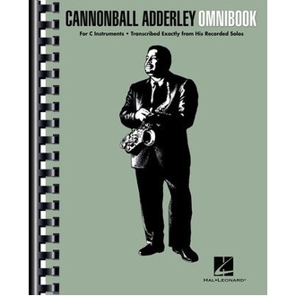 Cannonball Adderley Omnibook For C Instruments