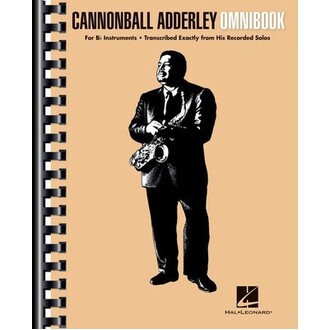 Cannonball Adderley Omnibook For Bb Instruments