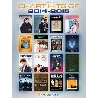 Chart Hits of 2014-2015 Piano/Vocal/Guitar