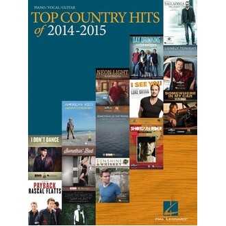 Top Country Hits of 2014-2015 Piano/Vocal/Guitar