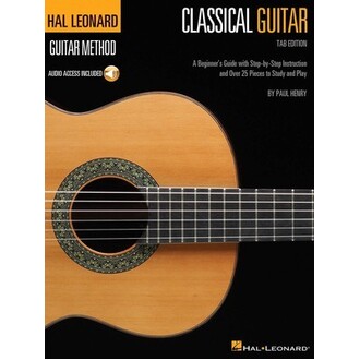Hal Leonard Classical Guitar Method Tab Edition Bk/Online Audio