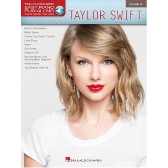 Taylor Swift Easy Piano Play-Along Vol 19 Bk/Online Audio