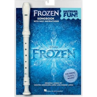 Frozen Recorder Fun! Pack of Recorder and Songbook