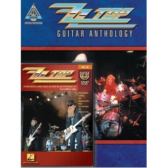 ZZ Top Guitar Anthology Guitar Book and DVD Pack