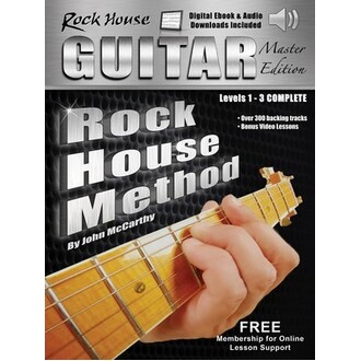 Rock House Guitar Method Master Edition Bk/Online Audio
