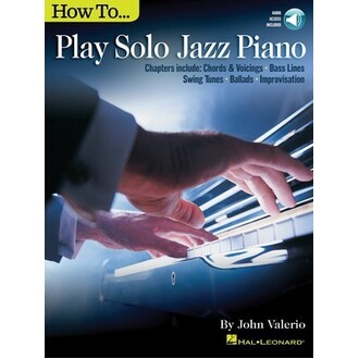 How To Play Solo Jazz Piano Bk/Online Audio