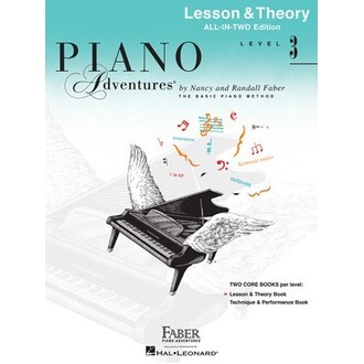 Piano Adventures Lesson and Theory All-In-Two Level 3 Bk