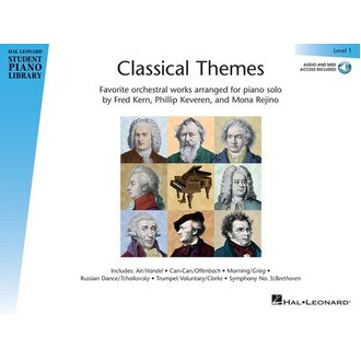 Classical Themes Level 1 Bk/Online Audio