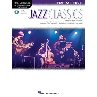 Jazz Classics For Trombone Bk/Online Audio