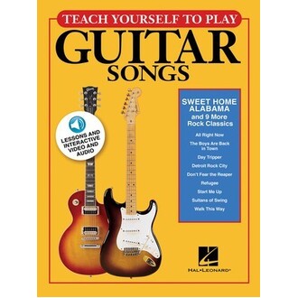Teach Yourself To Play Guitar Songs - Sweet Home Alabama and more Bk/Online Media