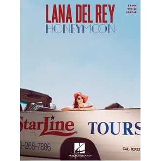 Lana Del Rey - Honeymoon Piano/Vocal/Guitar