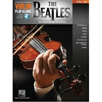 The Beatles Violin Play-Along Vol 60 Bk/Online Audio