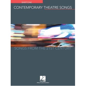 Contemporary Theatre Songs Baritone