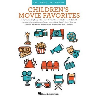 Children's Movie Favorites Easy Piano 2nd Edition