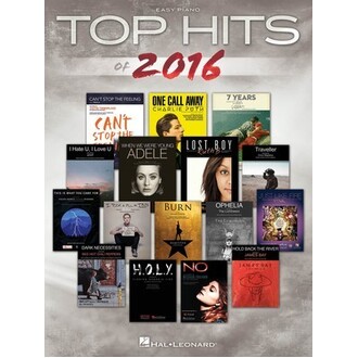 Top Hits Of 2016 Easy Piano
