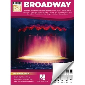 Broadway Super Easy Piano Songbook