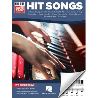 Hit Songs Super Easy Piano Songbook