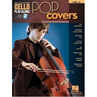 Pop Covers Cello Play-Along Vol 5 Bk/Online Audio