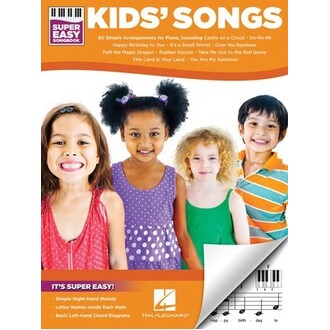 Kids Songs Super Easy Piano Songbook