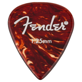 Fender Picks 6 Pack Shell - 1.25mm Thick