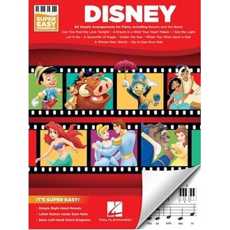 Disney Super Easy Piano Songbook