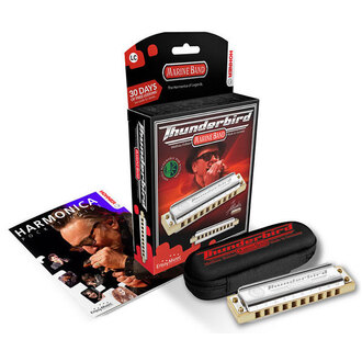 Hohner 2011Llf Marine Band Thunderbird Harmonica In The Key Of Low Low F Major
