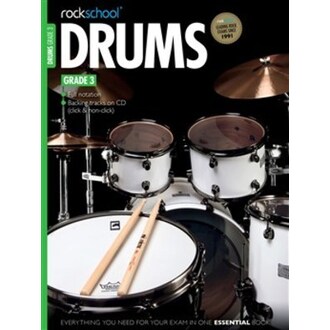 Rockschool Drums Grade 3 Bk/CD 2012 - 2018