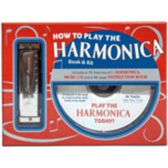 How To Play The Harmonica Kit with Harmonica/Bk/CD