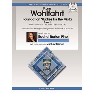 Wohlfahrt - Foundation Studies Bk 1 Viola Bk/DVD