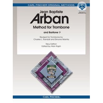 Arban - Method For Trombone Bass Clef Bk/CD