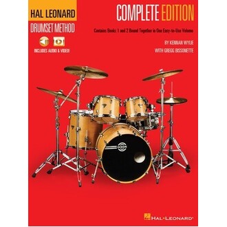 Hal Leonard Drumset Method Complete Edition Bk/Online Media