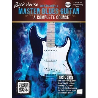 Rock House Master Blues Guitar Bk/DVD