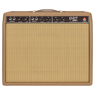 Fender 62 Deluxe, 20 Watt, 1x12" Guitar Amp Combo - Brown