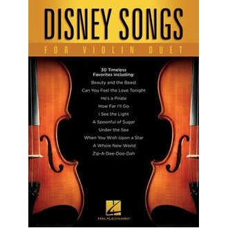 Disney Songs For Violin Duet