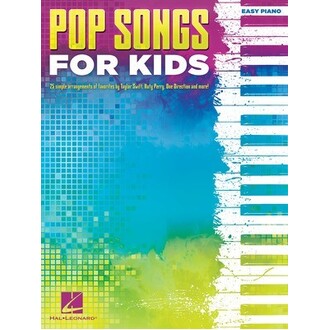 Pop Songs For Kids Easy Piano