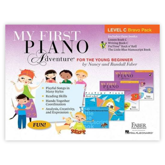 My First Piano Adventure Level C Bravo Pack