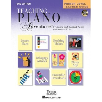 Teacher Piano Adventures Primer Level Teacher Guide 2nd Edition Bk/DVD